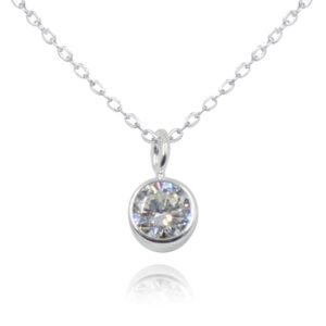 Collar circonita 6mm plata