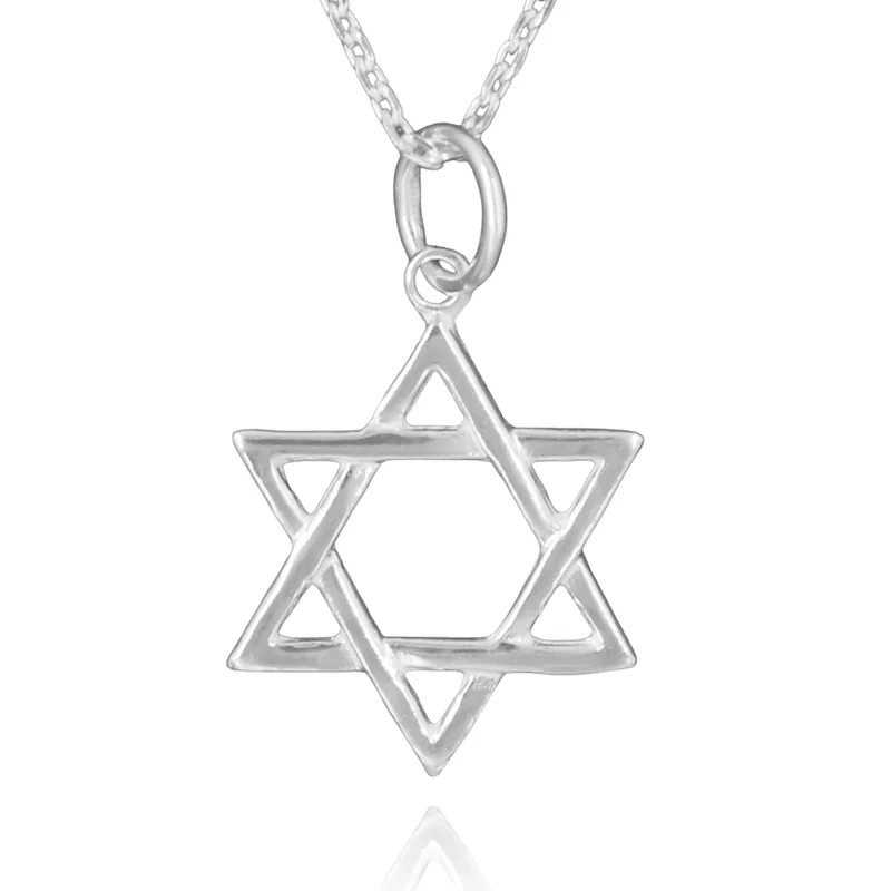 Collar Estrella de David en plata 925