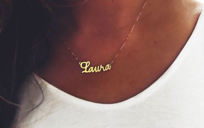 Collares personalizados con nombres