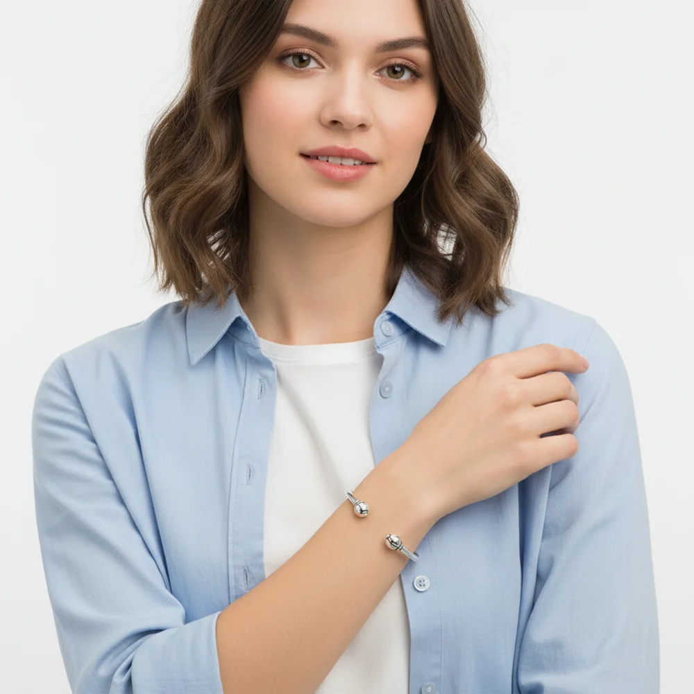 Modelo pulsera bolas
