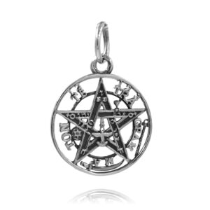 tetragramaton plata de ley 15mm
